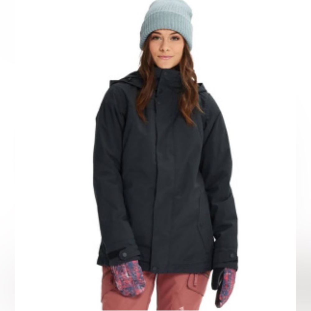 Burton Women’s Jet Set Snowboard Jacket – Medium (Black)